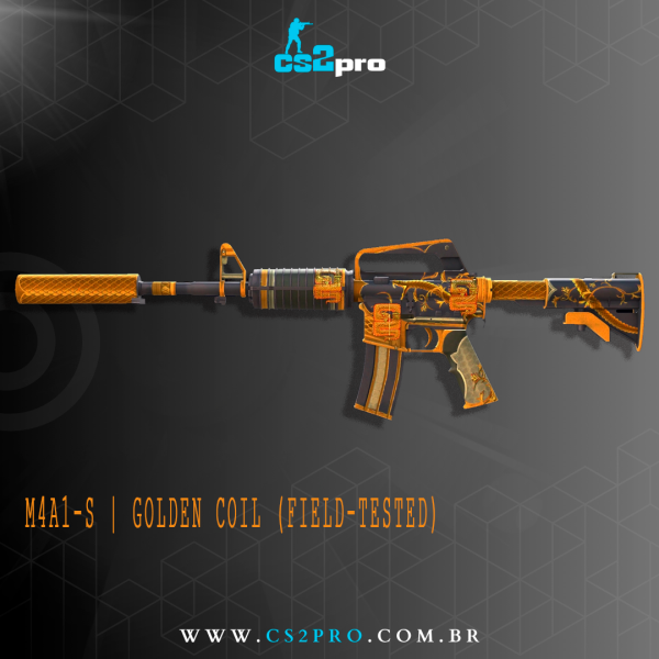 #2605 M4A1-S | Golden Coil